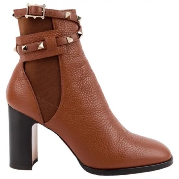 Valentino Rockstud Accents leather sock boots - Picture 2 of 11